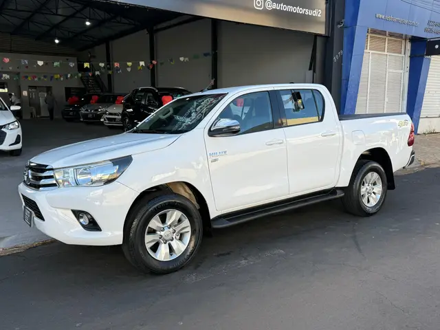 Carro Toyota Hilux Cabine Dupla 2018 Hilux 2.7 SRV CD 4x4 (Flex) (Aut)