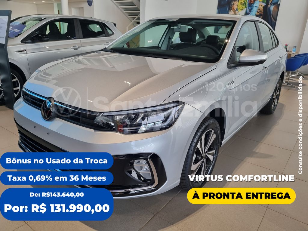 Virtus Comfortline 1.0 200 TSI