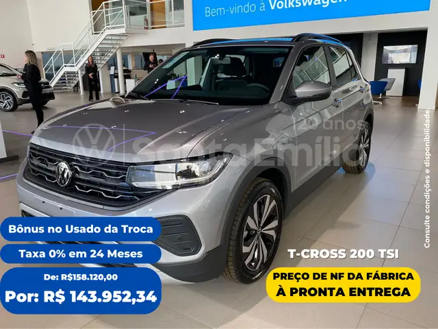 Carro Volkswagen T-Cross 2025 1.0 200 TSI 12V (Aut) (Flex)
