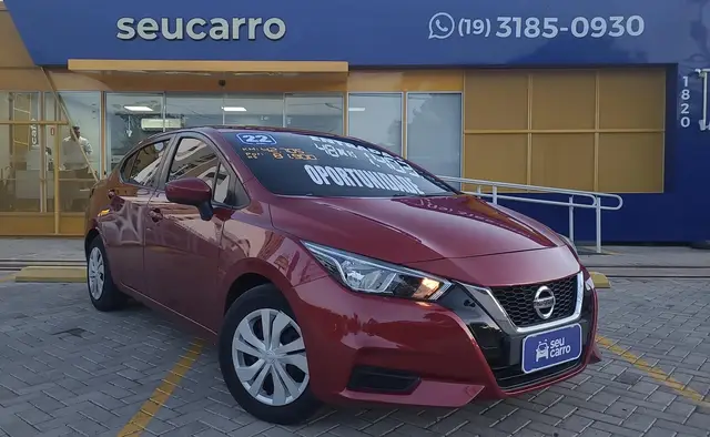 Carro Nissan Versa 2022 Sense 1.6 (Flex) (Aut)