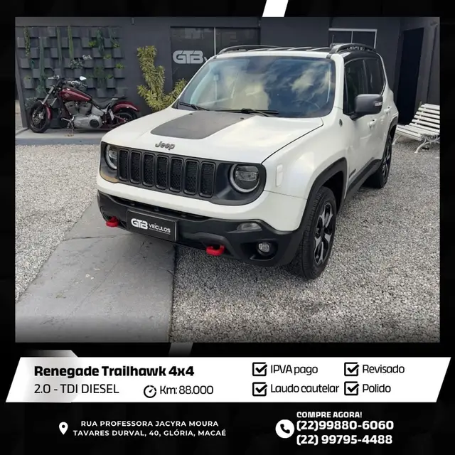 Carro Jeep Renegade 2020 Trailhawk 2.0 TDI 4x4 (Aut)