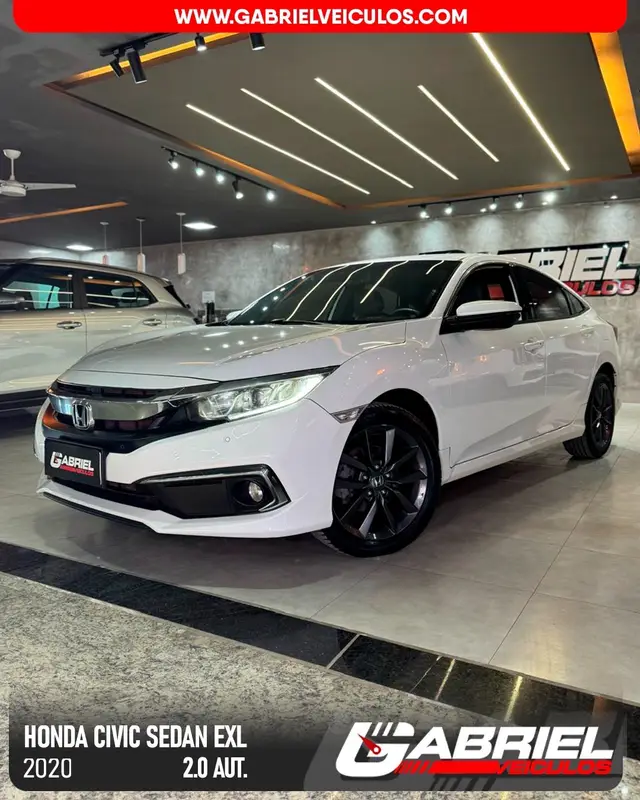 Carro Honda Civic 2020 EXL 2.0 i-VTEC CVT
