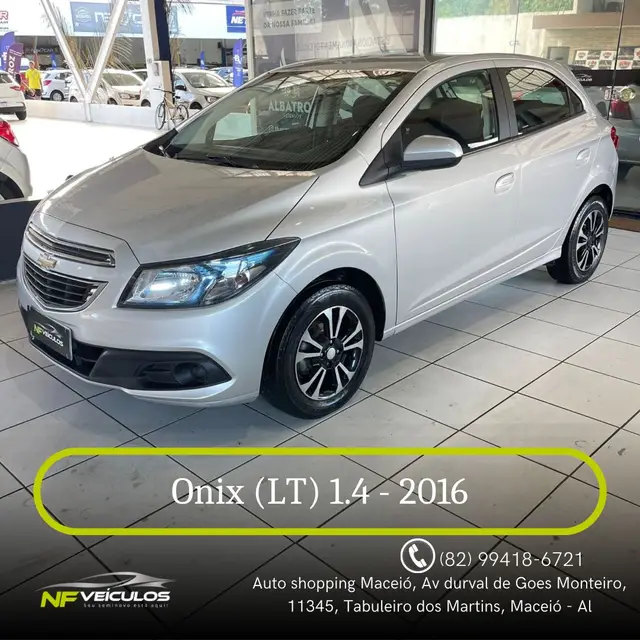 Carro Chevrolet Onix 2016 1.4 LT SPE/4
