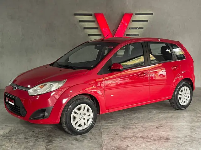 Carro Ford Fiesta Hatch 2014 S Plus 1.0 RoCam (Flex)