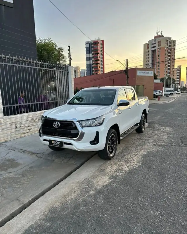 Carro Toyota Hilux Cabine Dupla 2021 SRV 2.8 TDI CD 4x4 (Aut)