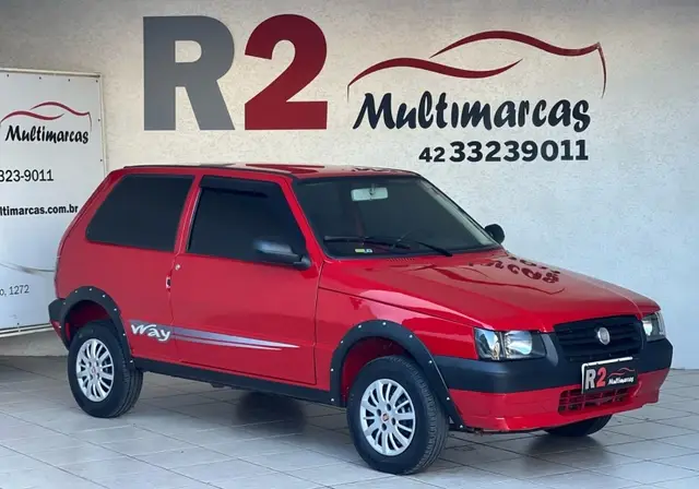 Carro Fiat Uno Mille 2013 Fire Economy 1.0 (Flex) 2p
