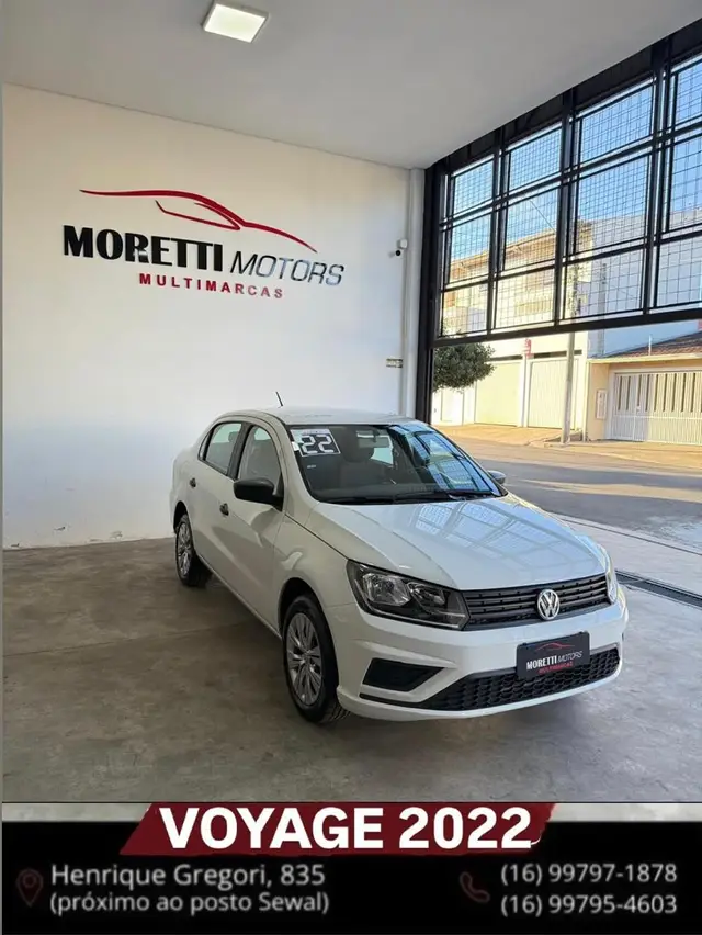 Carro Volkswagen Voyage 2022 1.6