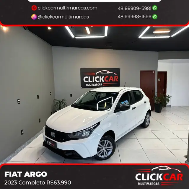 Carro Fiat Argo 2023 1.0 (Flex)