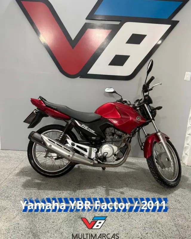 Carro Yamaha YBR 125 Factor 2011 YBR 125 FACTOR E