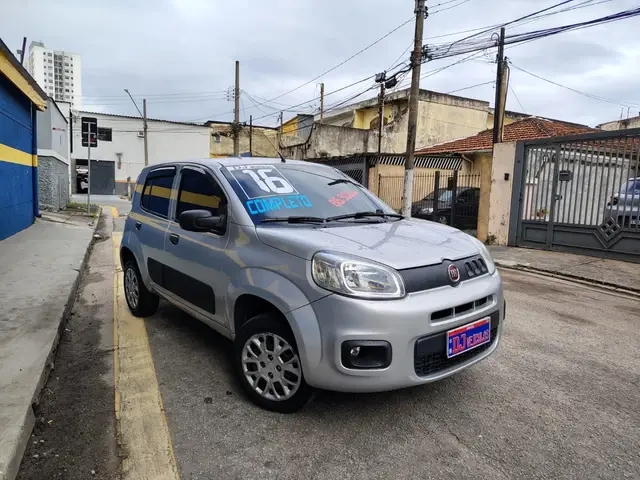 Carro Fiat Uno 2016 Attractive 1.0 (Flex) 4p