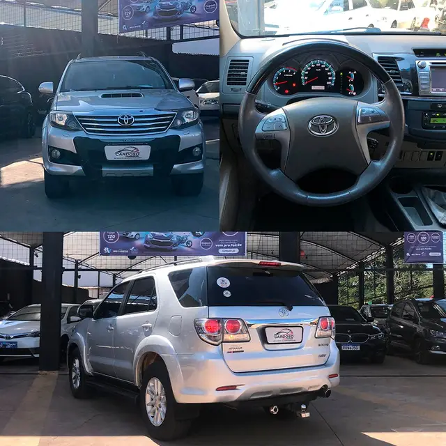 Carro Toyota Hilux SW4 2013 SRV 3.0 4X4 (7 Lugares)