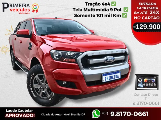 Carro Ford Ranger Cabine Dupla 2019 Ranger 2.2 TD XLS CD 4x4 (Aut)