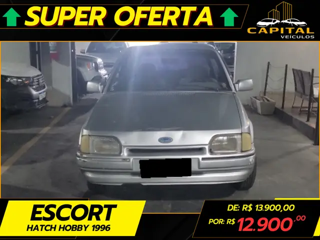Carro Ford Escort 1996 Hatch Hobby 1.0