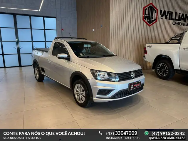 Carro Volkswagen Saveiro 2020 Trendline 1.6 MSI CS (Flex)