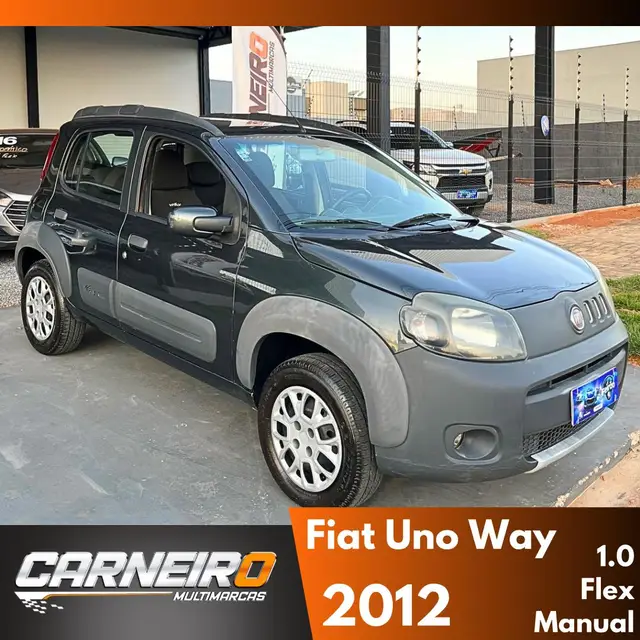 Carro Fiat Uno 2012 Way 1.0 8V (Flex) 4p