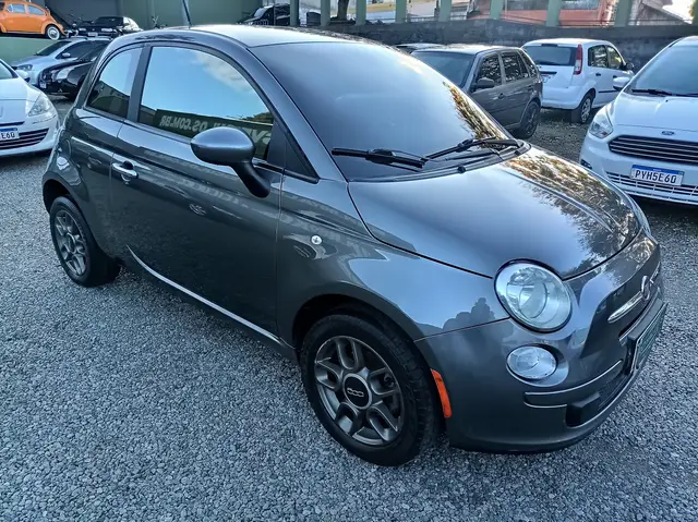 Carro Fiat 500 2013 Cult Dualogic 1.4 8V