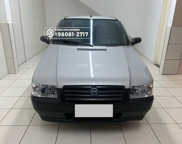 Carro Fiat Uno Mille 2008 Fire 1.0 (Flex)