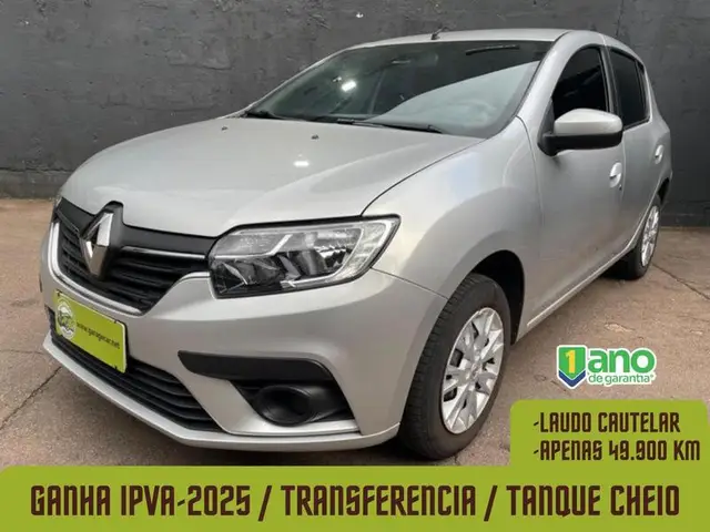 Carro Renault Sandero 2021 Zen 1.6 16V SCe (Flex)