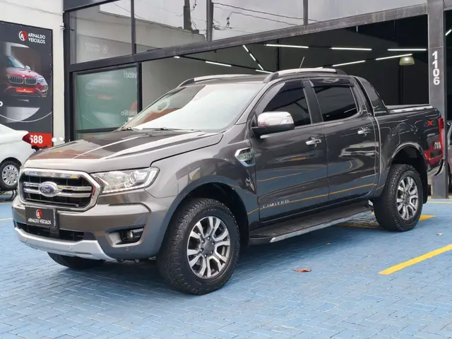 Carro Ford Ranger Cabine Dupla 2021 Limited 3.2 Turbodiesel 20V 4x4 (Aut)