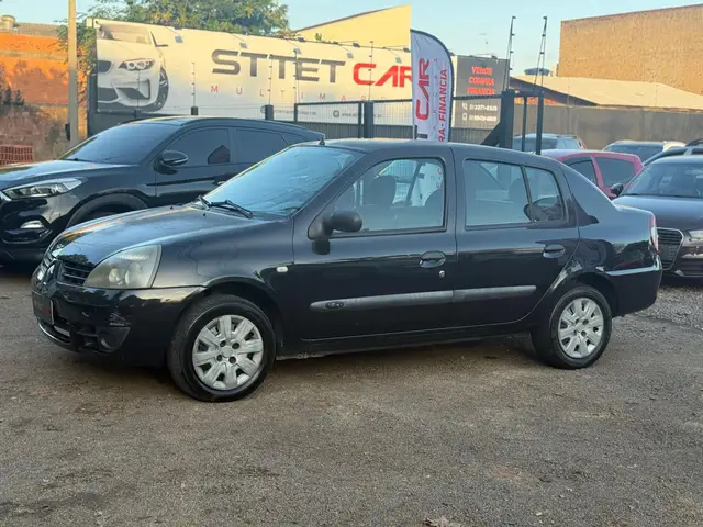 Carro Renault Clio Sedan 2009 Authentique 1.6 16V (flex)