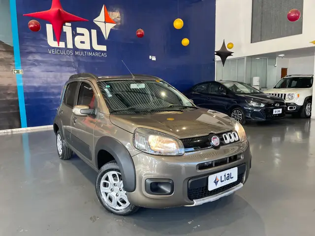 Carro Fiat Uno 2015 Way 1.0 8V (Flex) 4p