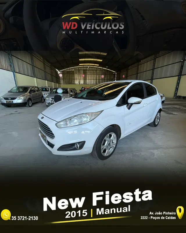 Carro Ford New Fiesta Hatch 2015 New Fiesta SE 1.6 16V