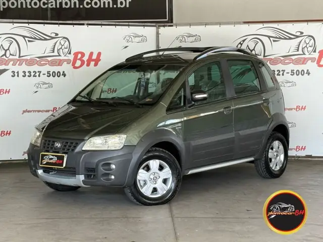 Carro Fiat Idea 2010 Adventure 1.8 Dualogic (Flex)
