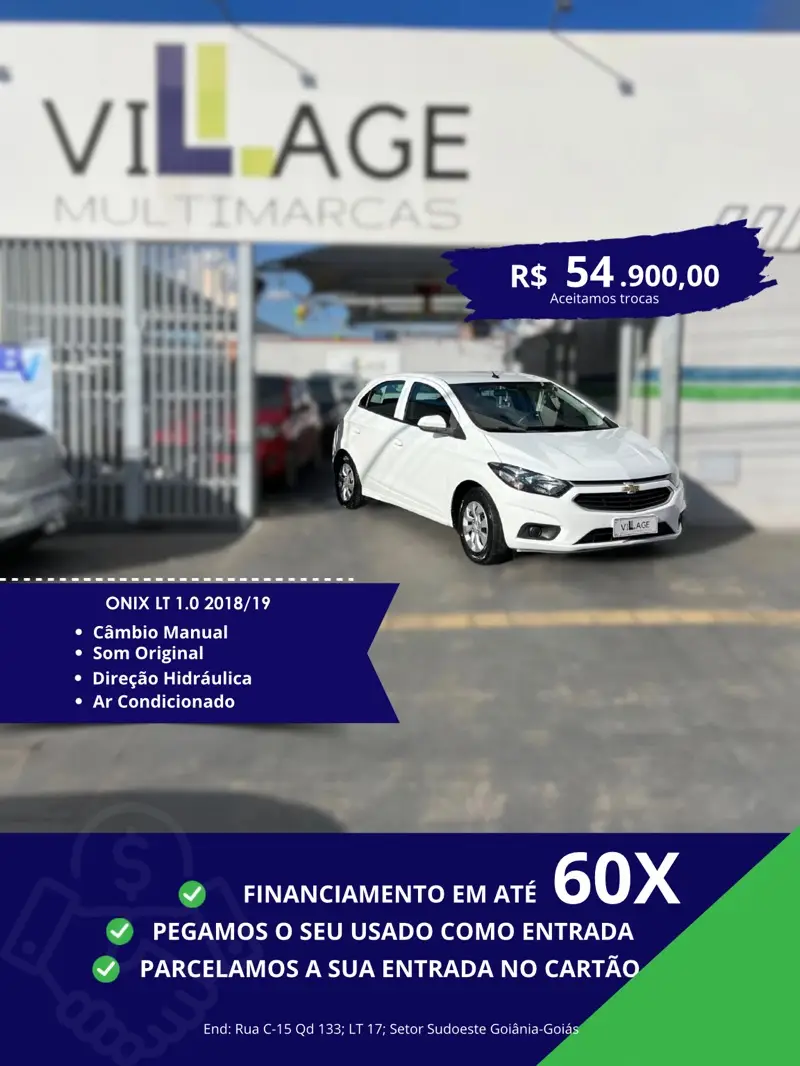 Chevrolet Onix 1.0 LT SPE/4