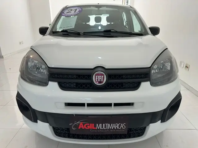 Carro Fiat Uno 2021 Attractive 1.0