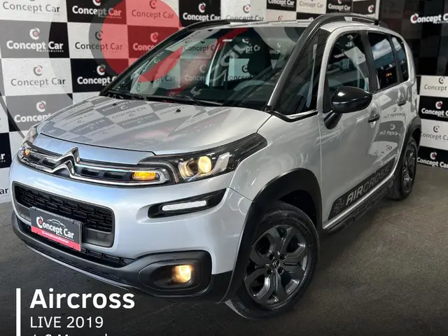 Carro Citroën Aircross 2019 1.6 16V Live (Flex)