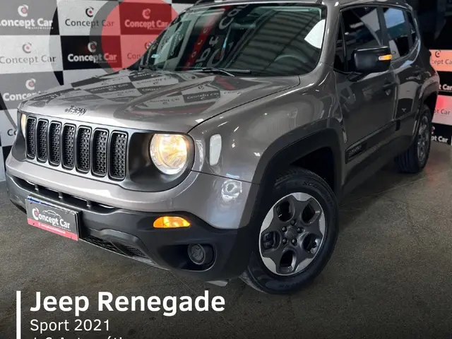 Carro Jeep Renegade 2021 Sport 1.8 4x2 (Aut) (Flex)
