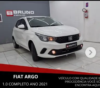 Carro Fiat Argo 2021 1.0 (Flex)