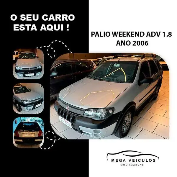 Carro Fiat Palio 2006 1.8 R (Flex)