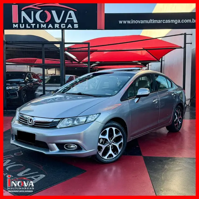 Carro Honda Civic 2013 New  EXS 1.8 16V i-VTEC (Aut) (Flex)