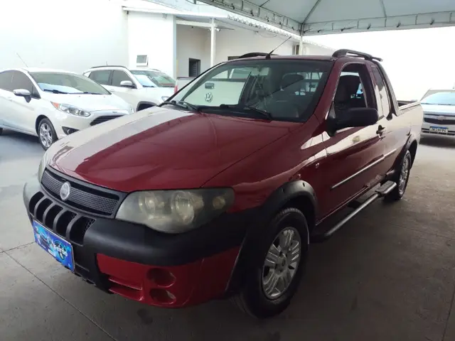 Carro Fiat Strada 2005 Adventure 1.8 8V (Flex) (Cabine Estendida)