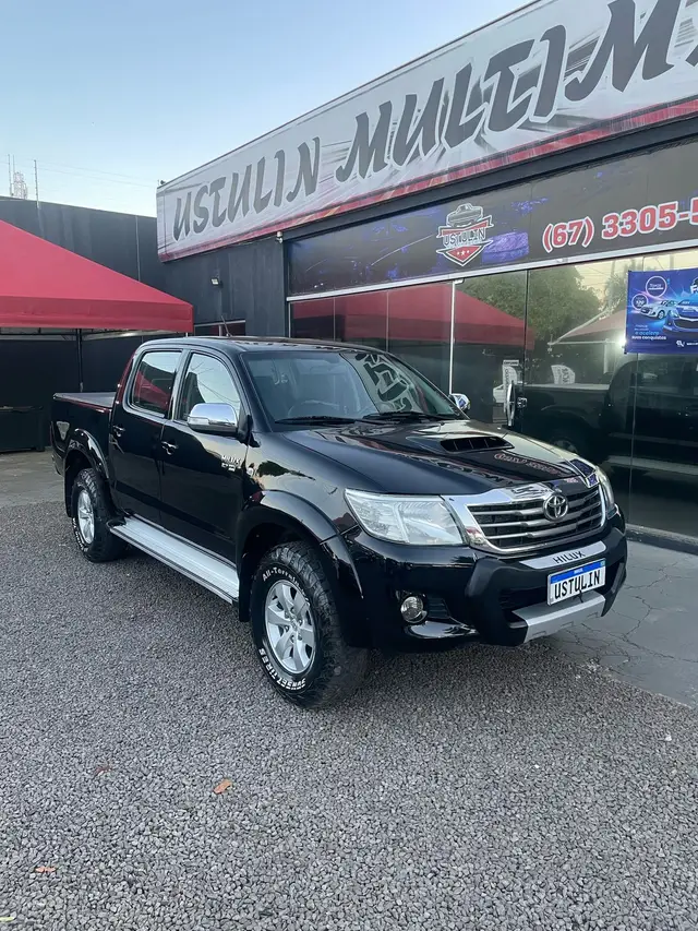 Carro Toyota Hilux Cabine Dupla 2015 Hilux 2.7 SRV CD 4x2 (Flex) (Aut)