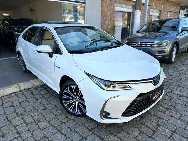 Carro Toyota Corolla 2021 Altis Premium Hybrid 1.8