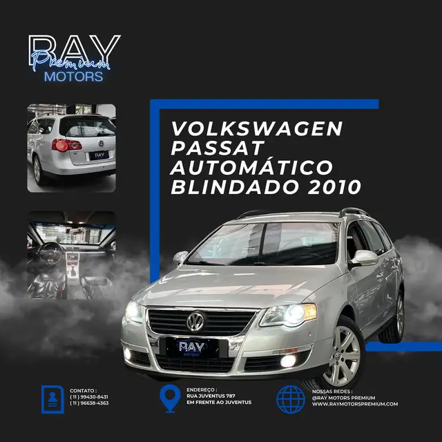 Carro Volkswagen Passat Variant 2010 Comfortline 2.0 FSI Turbo