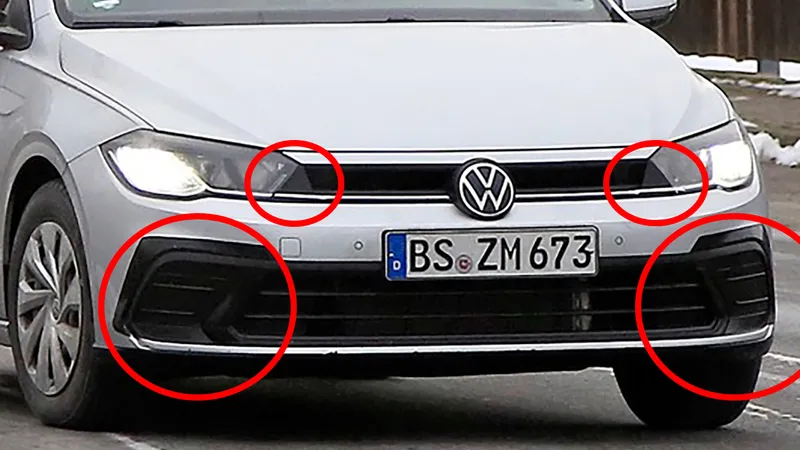 Flagras do novo VW Polo têm detalhes que estão nos enganando
