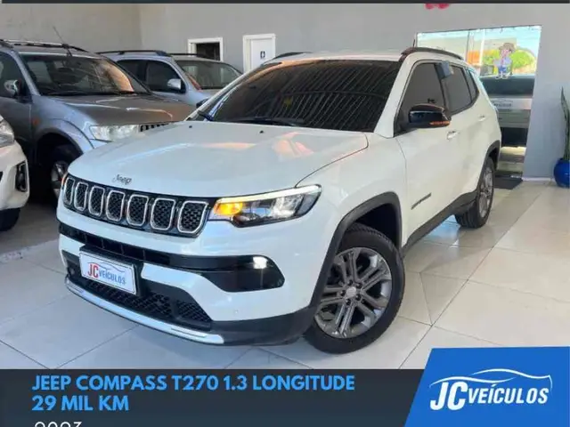 Carro Jeep Compass 2023 Longitude 1.3 T270 (Aut) (Flex)