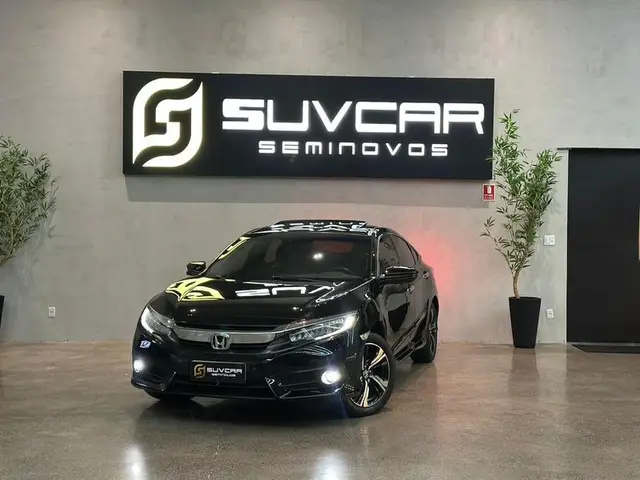 Carro Honda Civic 2017 Touring 1.5 Turbo CVT