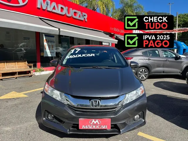 Carro Honda City 2017 EXL 1.5 CVT (Flex)