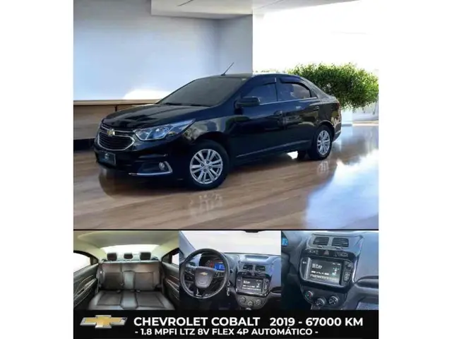 Carro Chevrolet Cobalt 2019 LTZ 1.8 8V (Aut) (Flex)