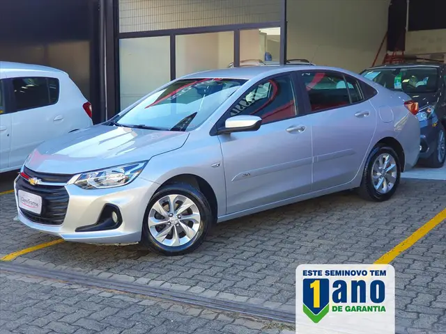 Carro Chevrolet Onix Plus 2020 1.0 LTZ Turbo Flex (Aut)