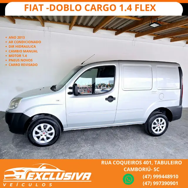 Carro Fiat Doblò Cargo 2013 1.4 8V (Flex)