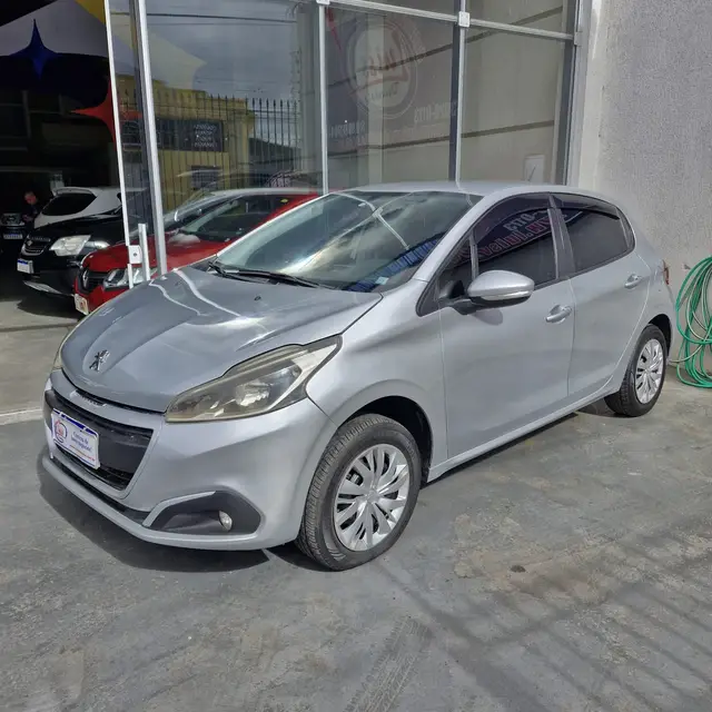 Carro Peugeot 208 2017 Active 1.2 12V (Flex)