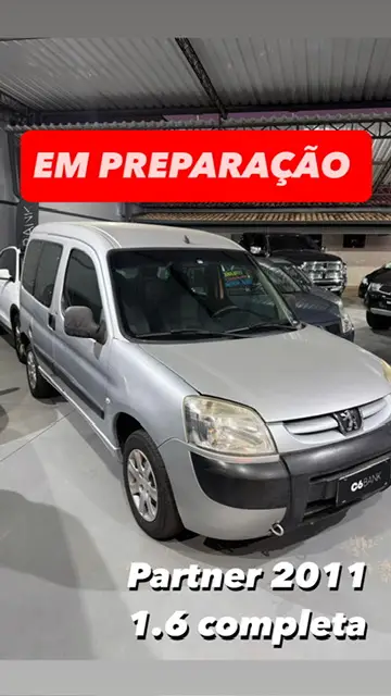 Carro Peugeot Partner 2011 Escapade 1.6 16V (Flex)