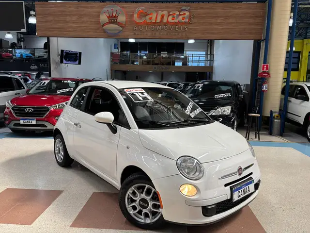 Carro Fiat 500 2014 Cult Dualogic 1.4 Evo (Flex)