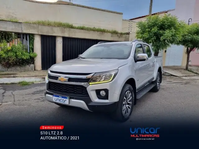 Carro Chevrolet S10 Cabine Dupla 2021 S10 2.8 CTDI LTZ 4WD (Cabine Dupla) (Aut)