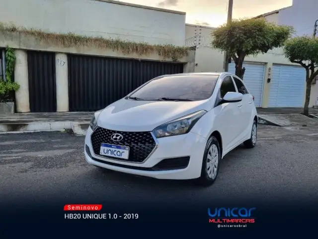 Carro Hyundai HB20 2019 1.0 Unique (Flex)